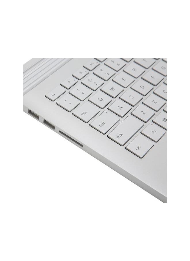 silvercnc - Keyboard Replacement for Microsoft Surface Book 2 1835,13.5in Multifunction Sensitive Full Key Basic Keyboard Silver for Notebook Laptop - Image 1