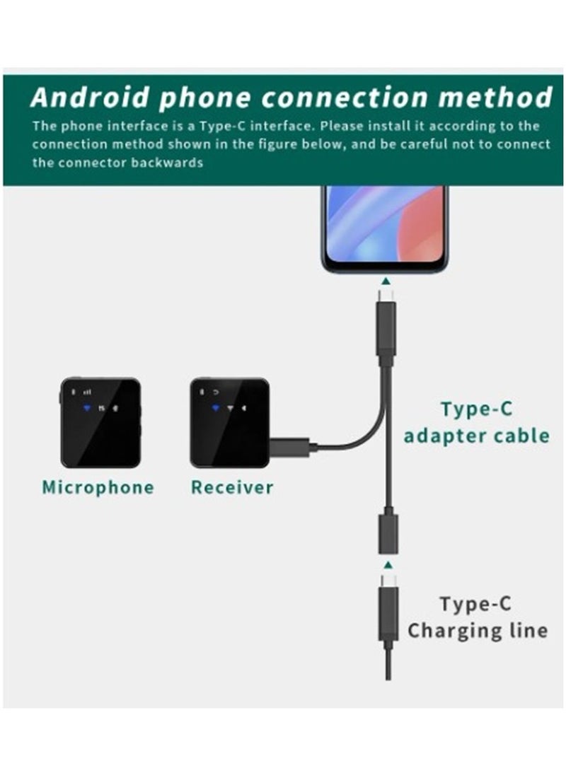 MII Dual Channel Wireless Microphone for Phone Lapel One Touch Noise Cancelling Microphone Mic with Charging Box Noise Reduction for Video Android IOS Camera laptop - pzsku/Z40C9B6B8AB98B203A2E4Z/45/_/1718040670/2c6be829-f629-4315-810e-0354280cbf8c