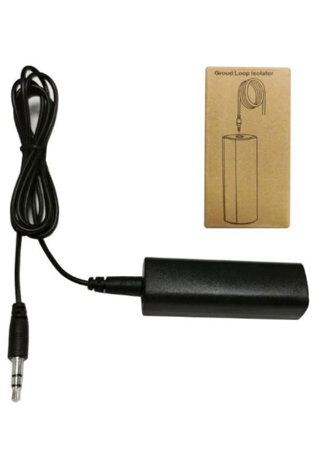 2 Packs Ground Loop Noise Isolator for Car Audio or Home Stereo System Eliminate Buzzing Noise Eliminating Audio Noise Effectively Portable and Easy to Use Ground Loop Isolator with 3.5mm Audio Cable - Image 5
