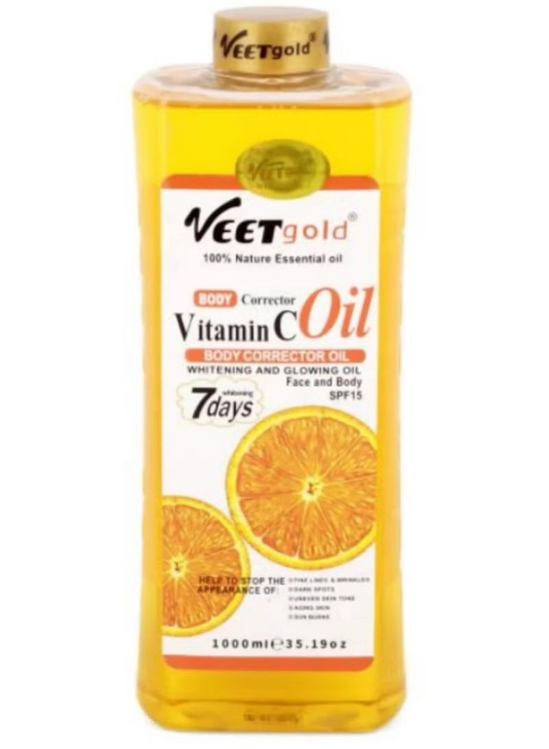 Veet gold Vitamin C Body Imperfection Oil 1000 ml