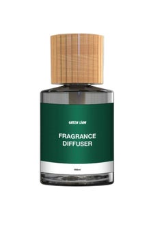 GREEN LION Fragrance Diffuser - Rose & Oud, 2-3 Hours Working Time, Type C Plug-in, 160ml Capacity, Air Cleaner & Humidifier, Atmosphere Lights - Wooden  - Image 1
