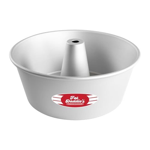 Fat Daddio's PAF-10425 Anodized Aluminum Angel Food Cake Pan, 10 Inch - Image 1