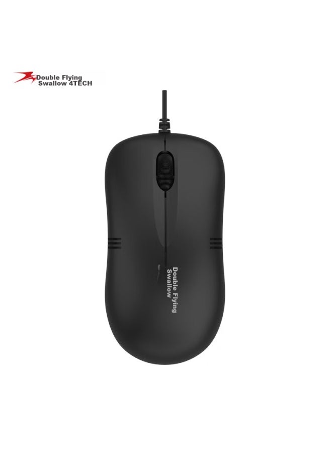 A4TECH A4tech Wm-100, 10-pack Wired Mouse, For Laptop And Desktop Computers, Office And Home Use, Portable Mouse, Usb Interface, Black  - Image 1