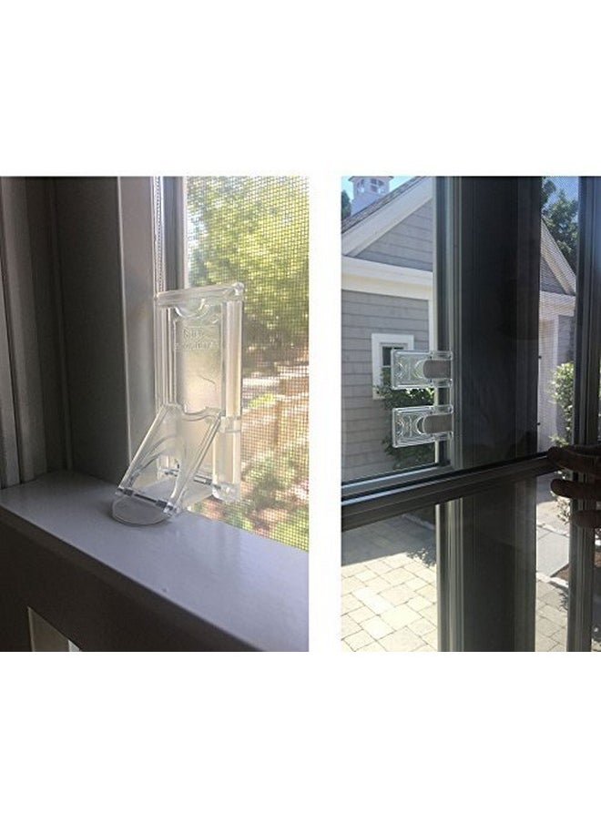 Safety Innovations Childproof Your Windows And Sliding Doors With Our Window And Door Babyproof Safety Lock (4Pack)  - Image 1