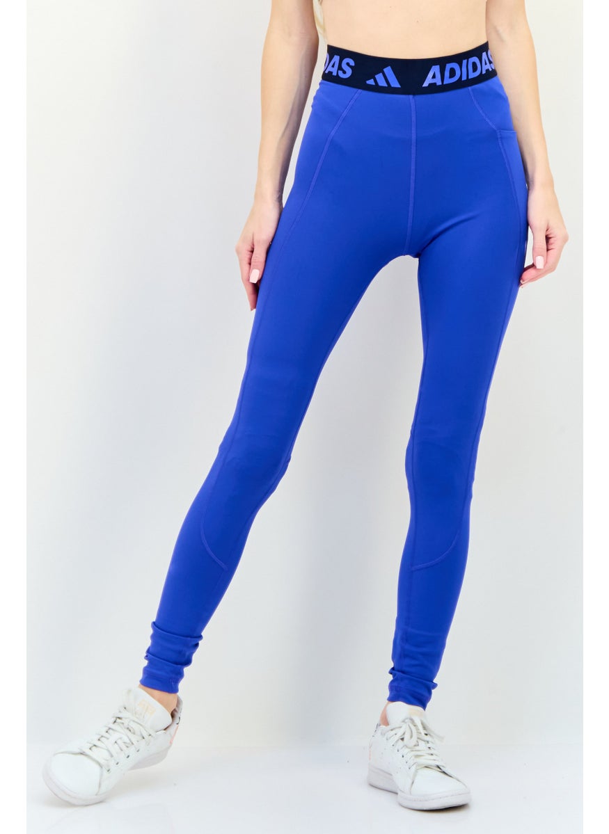 Adidas Women Sportswear  Fit Training Tight, Blue  - Image 1