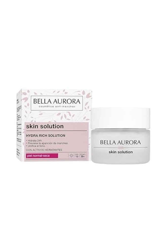 بيلا أورورا كريم بيلا أورورا هيدرا ريتش سوليوشن 24 ساعة 50 مل - Image 3