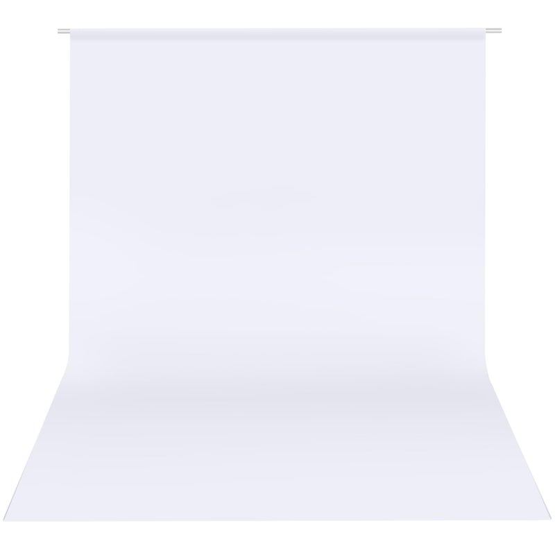 Hemmotop White Photo Backdrop 10x8ft, Large Drapes Well Photography Background for Family Photoshoot, Video Recording, Graduation, Birthday, Wedding, Baby Shower Party Photos - Image 1