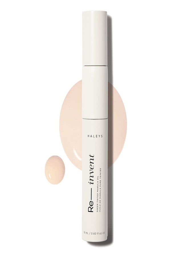 HALEYS Re-invent Sheer Tinted Marula Oil (Fair Cool), Skin Tint, Tinted BB Moisturizer, Tinted Foundation, Face Oil, Hydrate Skin, Flexible Shades, Low to Med Coverage, For All Skin Types - Image 1