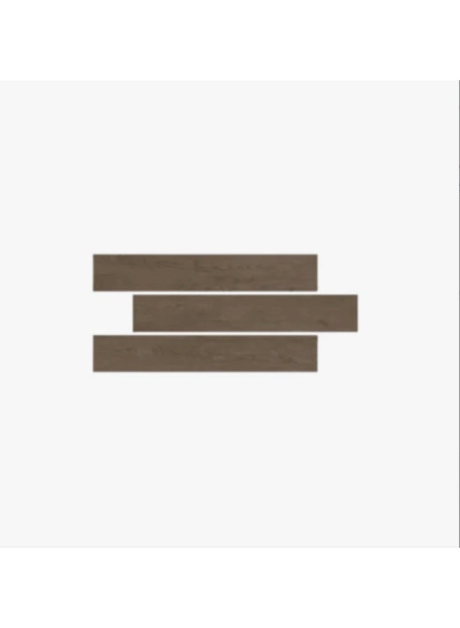SOMANY Essentia Mateowood Teak 200x1200MM Polished Floor Tile – 11mm Thickness | Wood Look Teak Ceramic Tile for Modern Flooring | 0.96 SQM