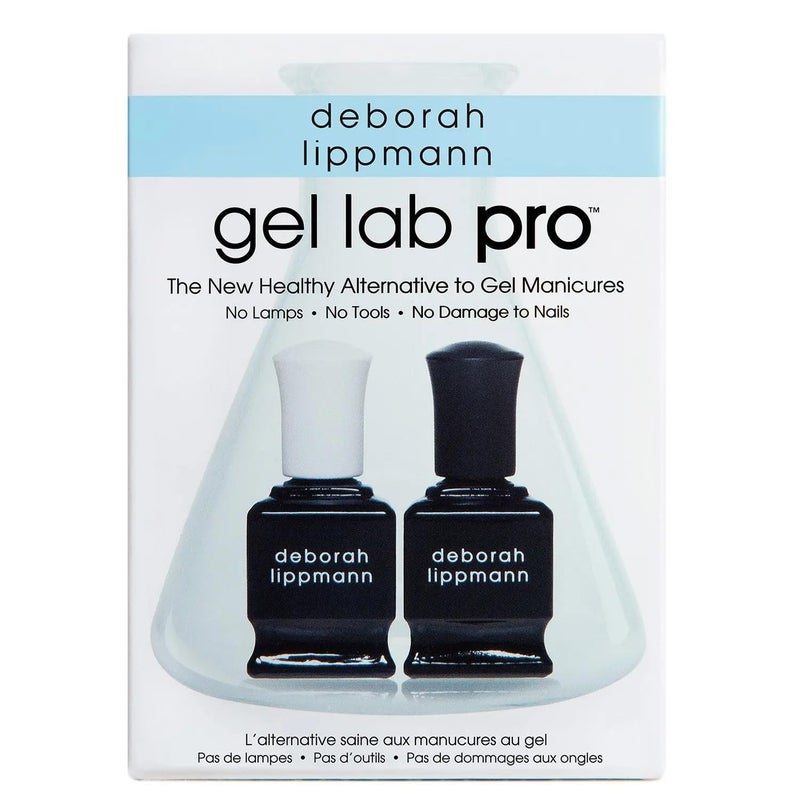 Deborah Lippmann Gel Lab Pro | Gel Like Base and Top Coat Set | Delivers High Shine and Long-Lasting Manicure Wear | Fast Drying Finish Protects Nail Color | No UV Lamps, No Tools, No Damage - Image 1
