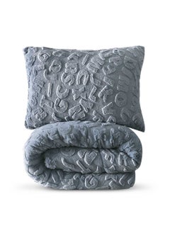 Family Bed Quilt set Spanish fur 2 pieces size 180 ×240 cm model 1621 from Family Bed  - Image 4