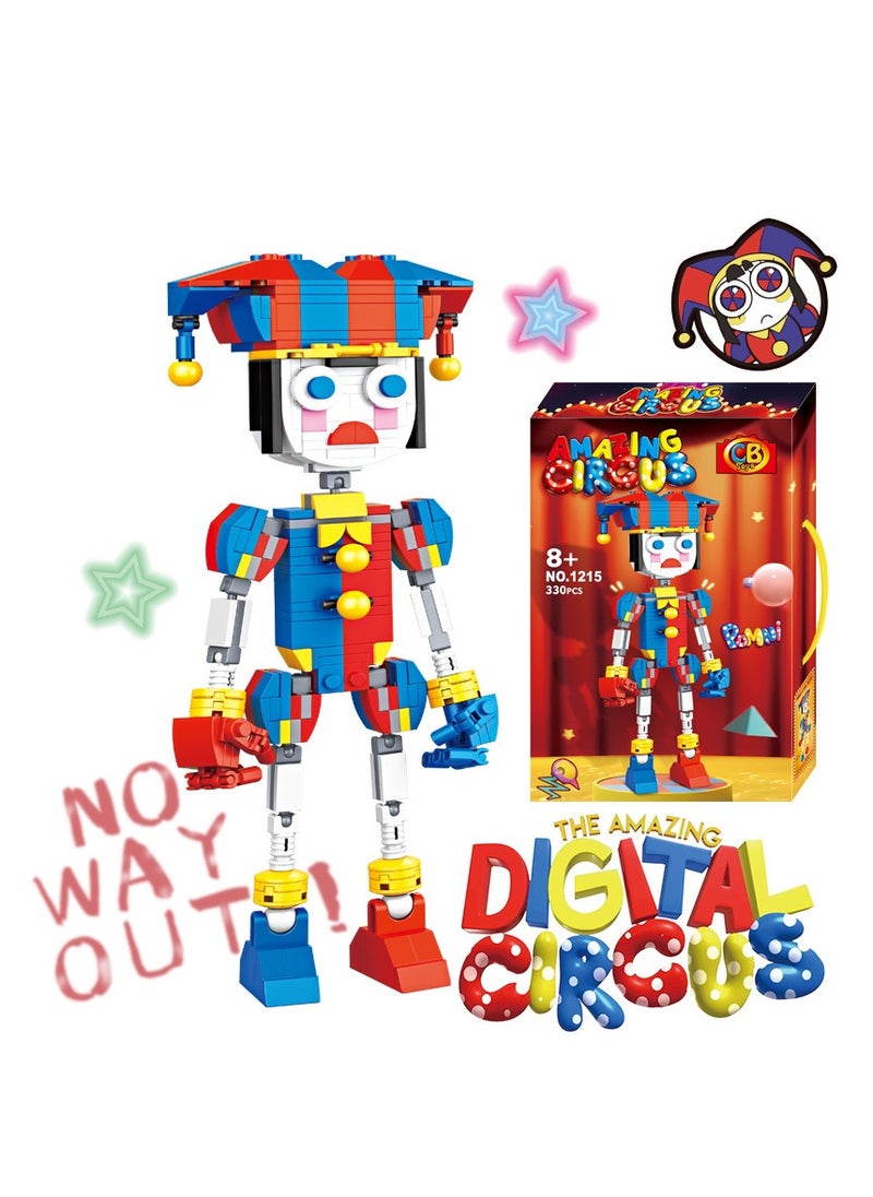 General - The Amazing Digital Circus 1215 Large Pamny Box Building Blocks Assembled Doll Minifigure Toy - Image 1