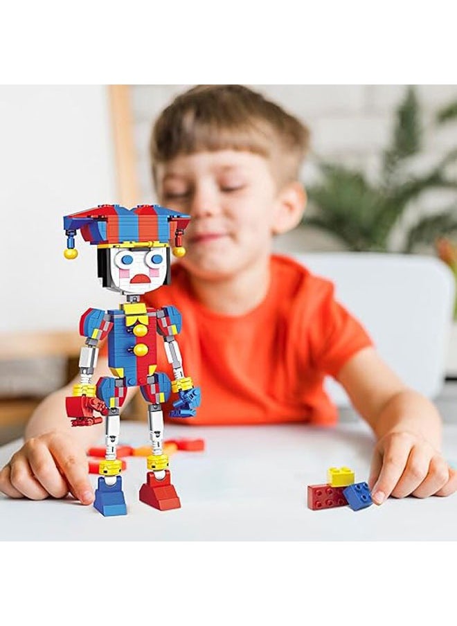 General - The Amazing Digital Circus 1215 Large Pamny Box Building Blocks Assembled Doll Minifigure Toy - Image 1