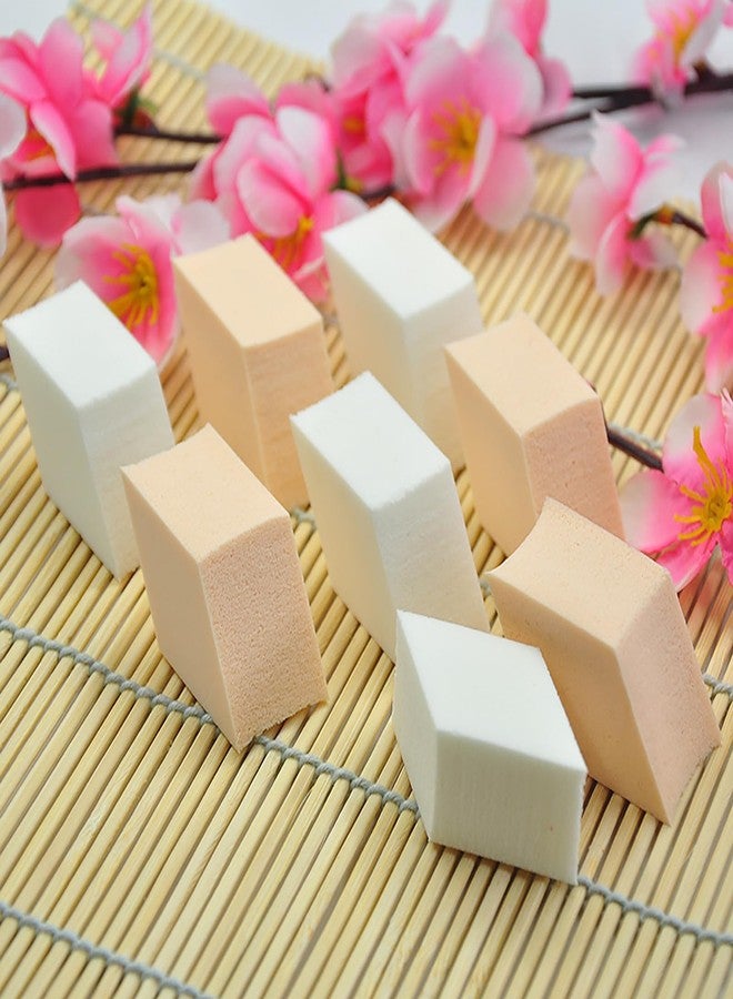 LJJCSFF 10PCS Triangle Makeup Sponges Mini Applicator Wedges Makeup Foam Makeup Pads Cushion Puff Powder Sponge Applicators Blending - Image 5