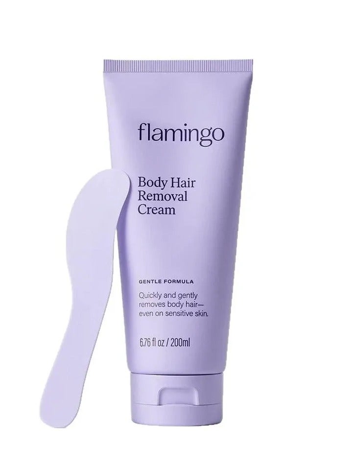 Flamingo Body Hair Removal Cream 200ml - Image 1