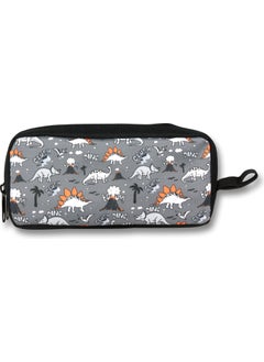 Famebag Black Gray Dinosaur Kindergarten Bag Nutrition Pen Bag Set  - Image 3