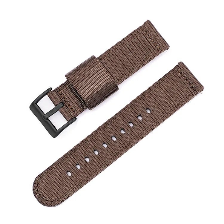 Bluejw LAIHE Adjustable Nylon Watch Strap with Quick Release for 18mm 20mm 22mm 24mm Watches – Easy to Replace Watch Band with Charm Compatibility - Image 1