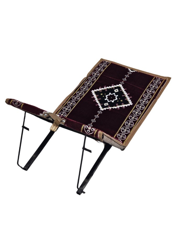 سمارت هوم طقم كراسي أرضية يتكون من كرسيان قابلة للطي بخلفية عازلة للماء للرحلات والنزهات والتخييم والحدائق – جلسة أرضية مريحة بطول 60 سم وعرض 50 سم وارتفاع مسند  الظهر 40 سم – مثالي للجلوس والاسترخاء في الهواء الطلق - Image 5