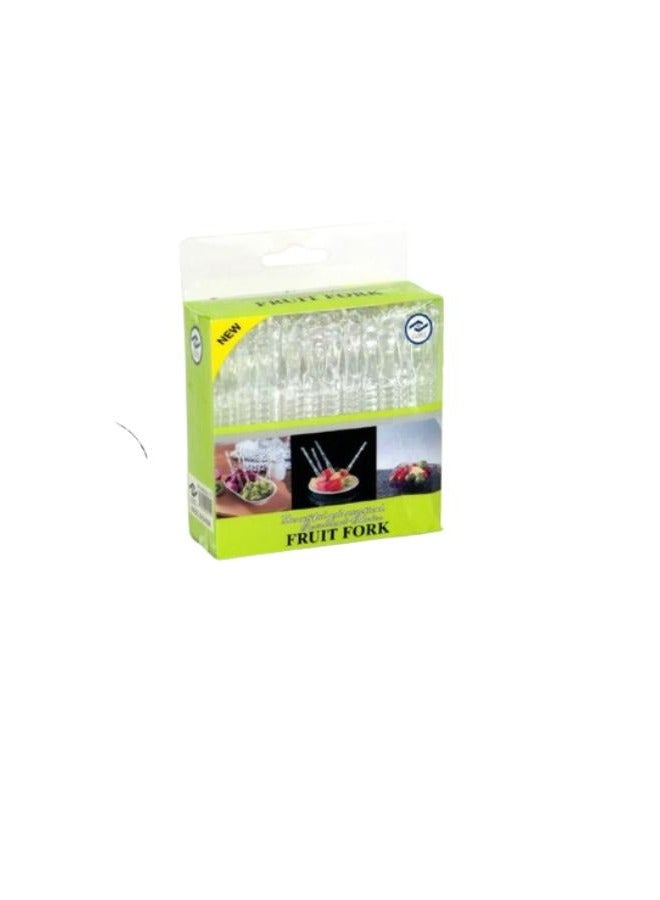 Plastic dessert fork set, 150 pieces 