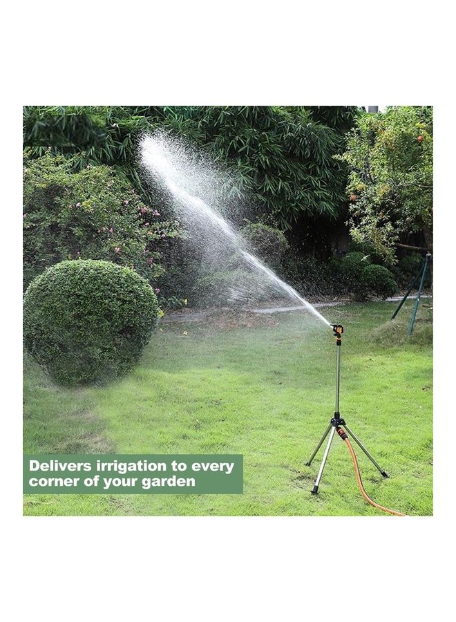 Loquat Garden Plant Watering Tripod Water Sprinklers Silver/Black - Image 4
