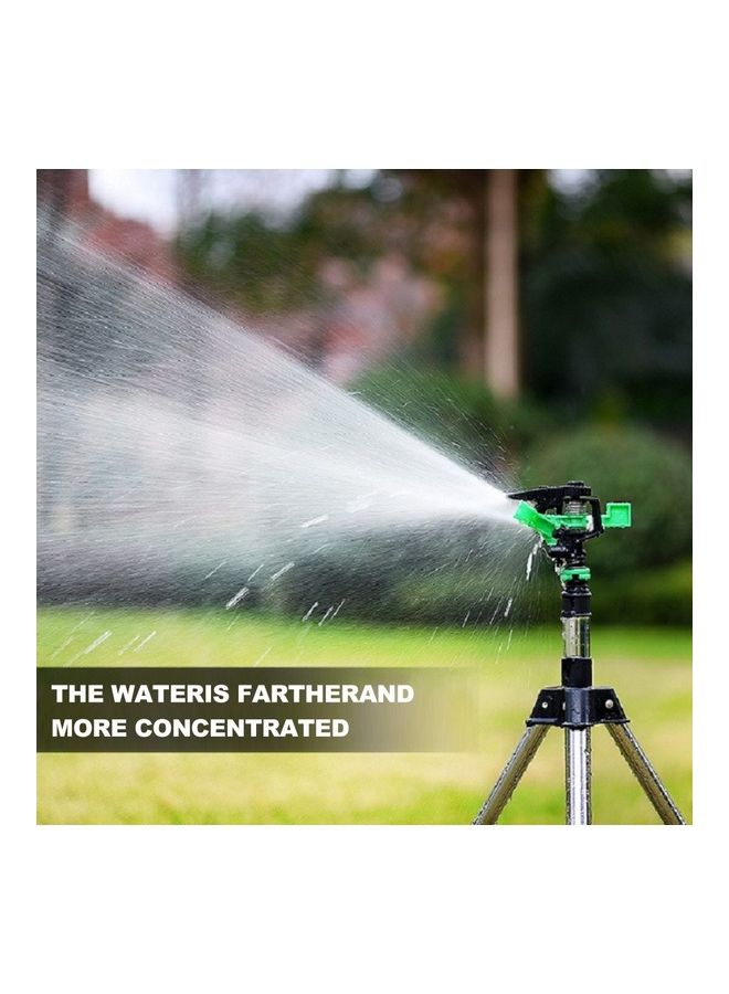 Loquat Garden Plant Watering Tripod Water Sprinklers Silver/Black - Image 5