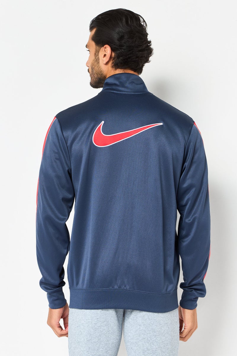 Nike Men Sportswear Fit Long Sleeve Outdoor Jacket, Navy - Image 2