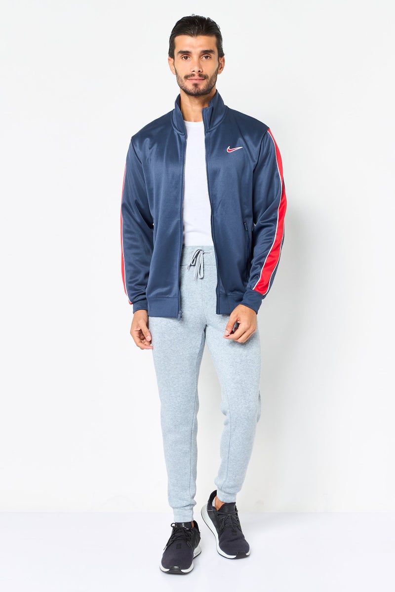 Nike Men Sportswear Fit Long Sleeve Outdoor Jacket, Navy - Image 4