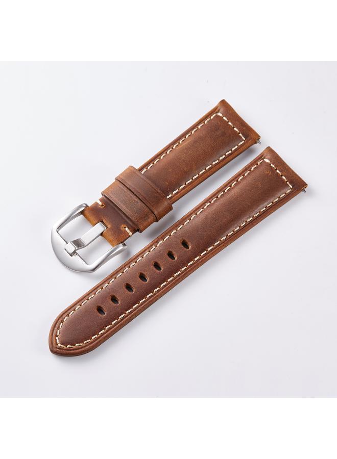 For Huawei Watch Series Retro Calf Leather Strap Real Cowhide Accessories 22mm