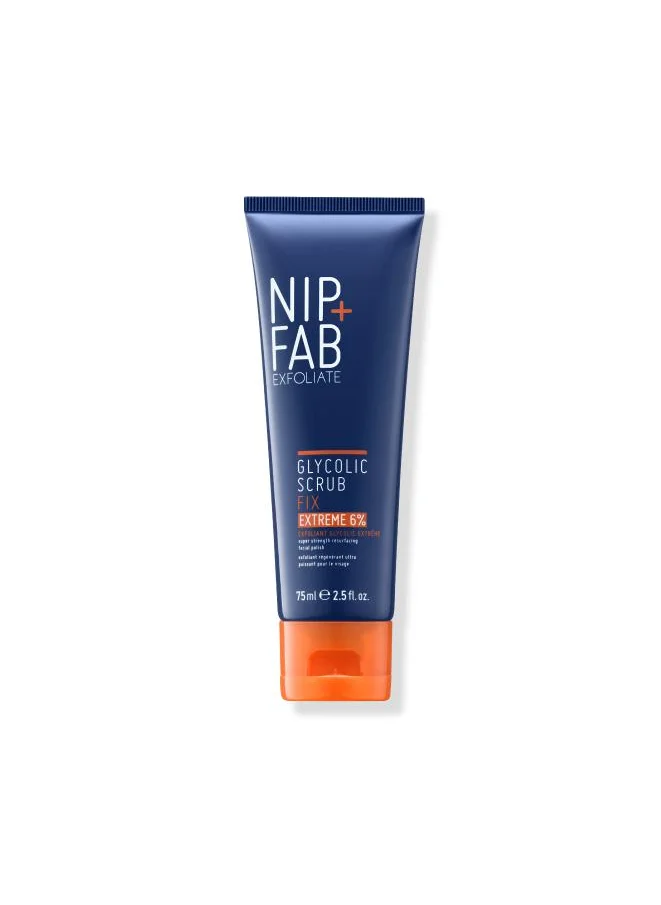 Nip + Fab Glycolic Scrub  Fix Extreme 6%