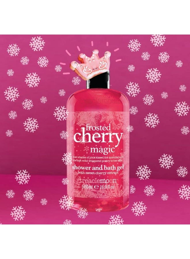 Treaclemoon Wild Cherry Magic Moisturizing Shower & Bath Gel with Natural Cherry Extracts - Cleanse & Nourishes | Skin Care Treatment | Paraben Free | Vegan Friendly - 500 Ml - Image 5