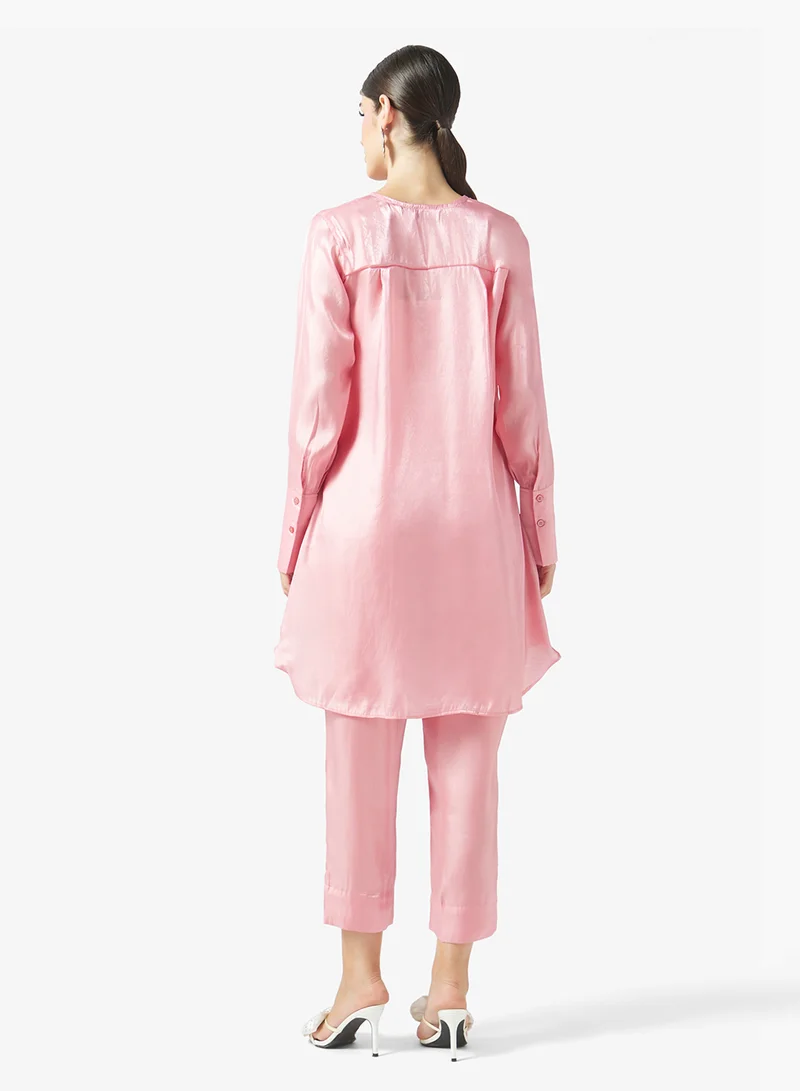 فايور Relaxed Tunic Co-Ord Set