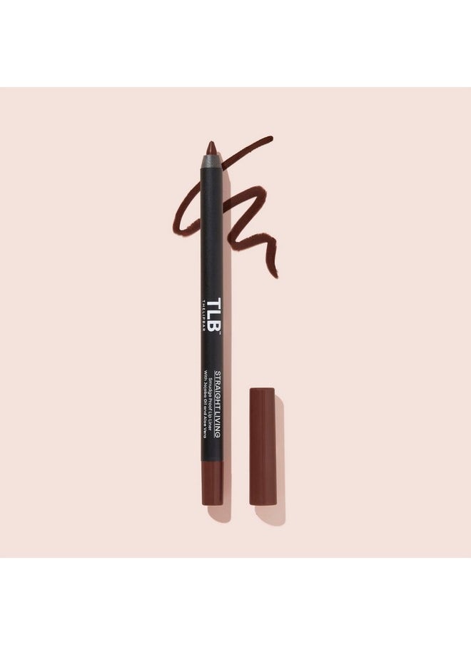 The Lip Bar ; Straight Line Lip Liner ; Vegan & Cruelty Free ; Straight Living  - Image 4