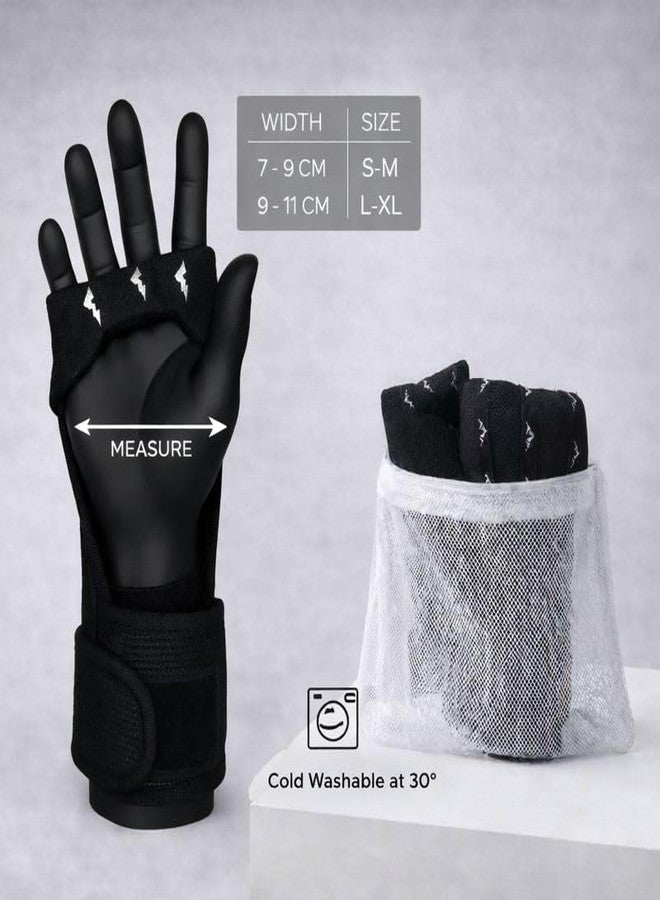 ONOMASTE - Ultra Padded Professional Boxing Gloves with Quick Release System- Boxing Bandages- Boxing Bandages- Boxing Mitten- Boxing Bandage - Under Gloves - Boxing Band (Black, M) - Image 5