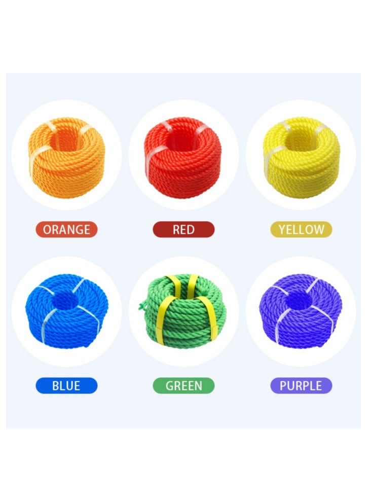 Alba Plastic Vivid Glow 6mm x 30 Yards Pe Rope Versatile Utility for Everyday Needs - Image 3