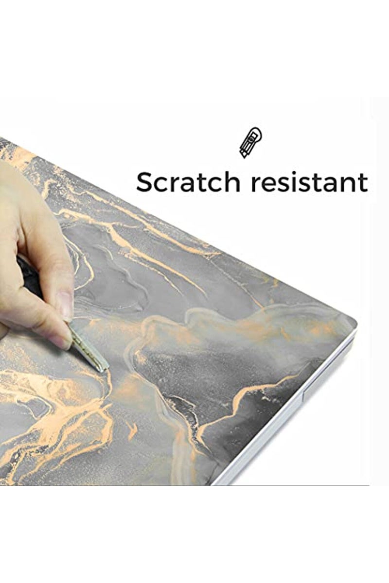 Newplenty Laptop Skin Sticker, 13.3 14 15 15.4 15.6 inch Laptop Skins, Universal Vinyl Decal, Dustproof Scratch Resistant Reusable Cover Protector with Free 2 Wrist Pads (Flower in Black Background) - Image 4