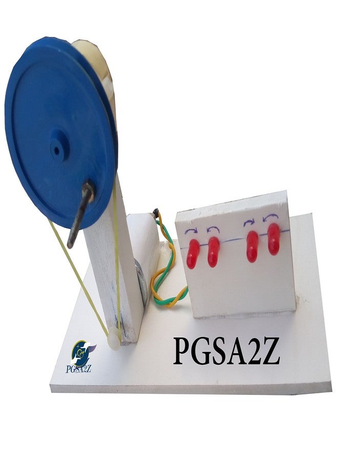 PGSA2Z® Working Model On Science Project DC Generator Electricity Educational Learning Toy - Image 2