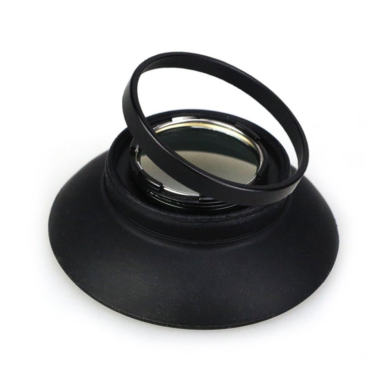 JJC Eyepiece Eyecup Eye Cup Viewfinder for Nikon D850 D500 D810 Df D810A D800E D800 D700 D5 D4s D4 D3X D3s D3 D2H D2Hs D2X D2Xs,Replaces Original Nikon DK-17 and Nikon DK-19 Eyepiece - Image 5