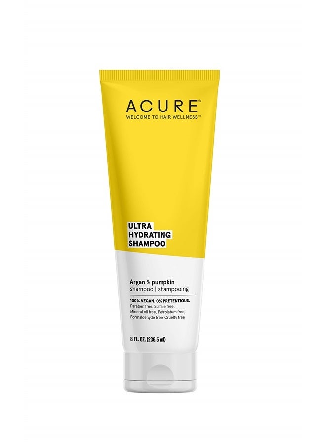 Acure شامبو مرطب فائق 100% نباتي، ترطيب فائق ودهون أوميغا، زيت الأركان الأصفر واليقطين، 8 أونصة سائلة - Image 3