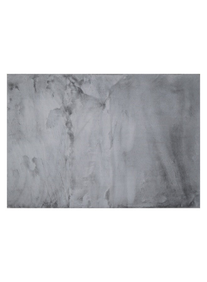 شركة موكيت ماك سجادة ماك فرو الأرنب مقاس : 170x80 سم-رمادى فاتح - Image 1