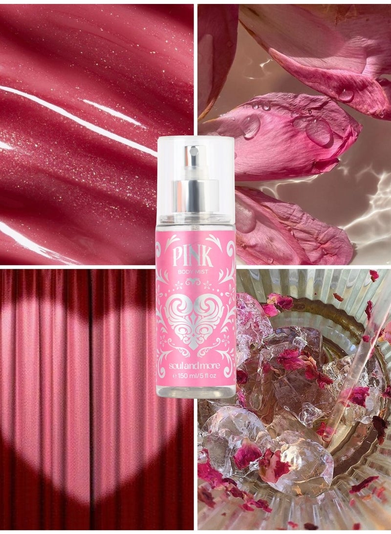 SOUL & MORE Pink Body Mist - Image 3