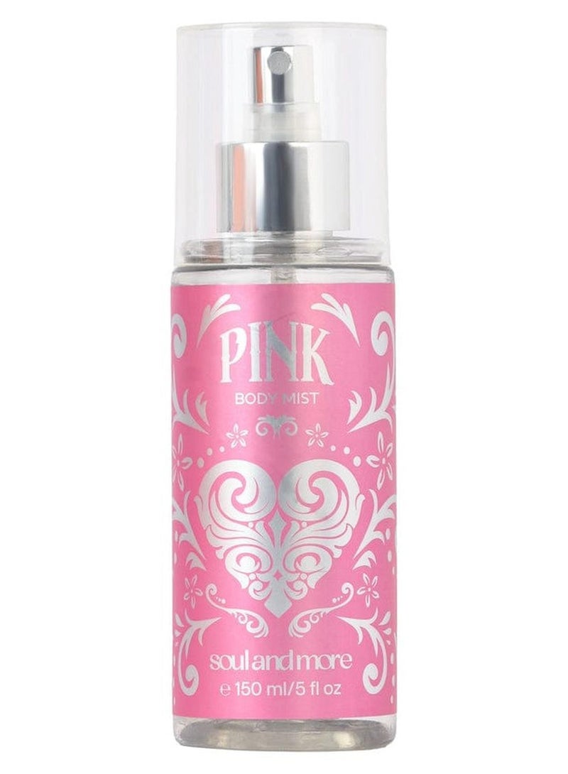 SOUL & MORE Pink Body Mist - Image 1