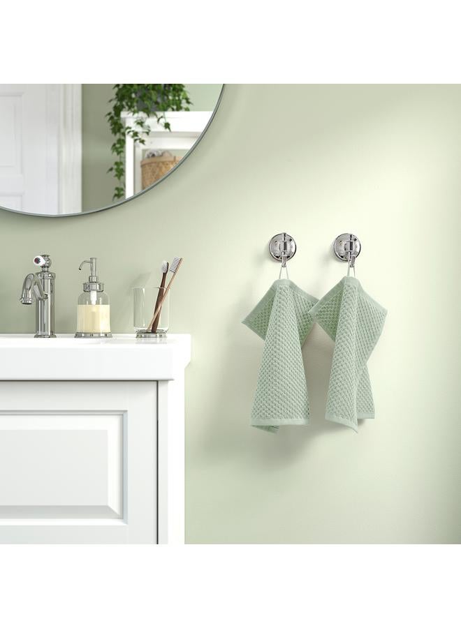 زبون منشفة، رمادية-خضراء باهتة، 30×30 سم - Image 3