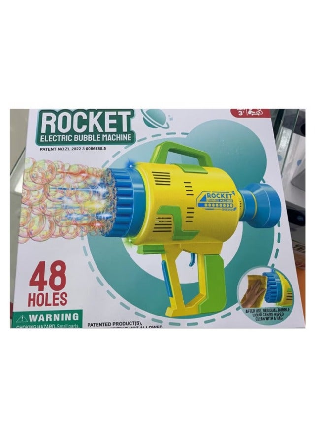 ROCKET ELECTRIC BUBBLE MACHINE gun