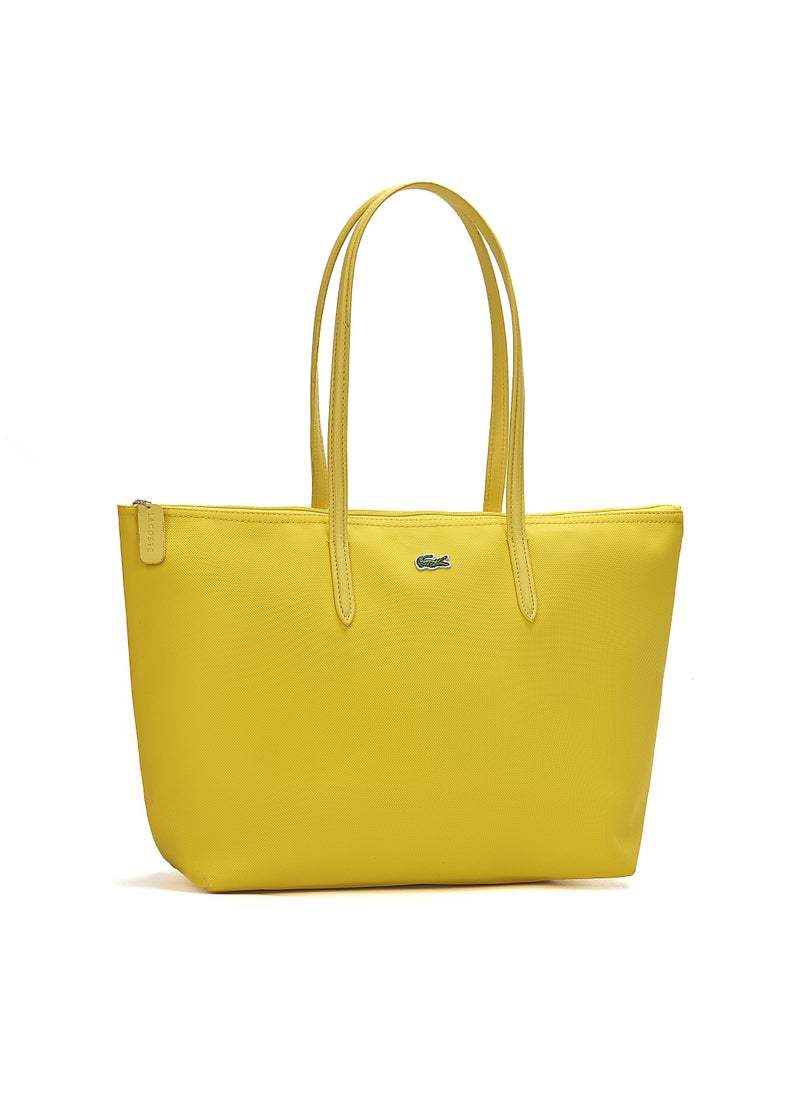 LACOSTE Lacoste Bag Yellow Large Fashion Versatile Tote Bag Shoulder Bag Cross-body Bag Handbag  - Image 2