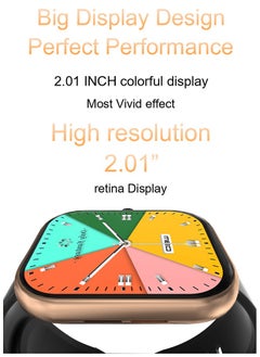 Generic Advanced Smartwatch with All-Touch & Button Control, 128MB Memory, Bluetooth Calling, Multi-Language Support Including Arabic, and Long-Lasting Performance  - Image 3