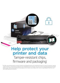 HP Toner HP CF411A 410A Cyan Original LaserJet Toner Cartridge  - Image 3