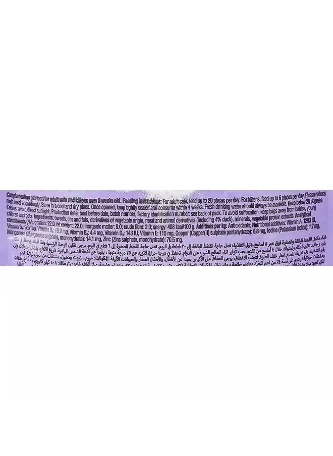 Dreamies Dreamies Cat Treats, Delectable Duck Flavour- 60grm Pouch  - Image 5