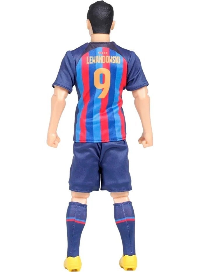FC Barcelona Collectible Football Figure - Robert Lewandowski, 30cm - Image 2