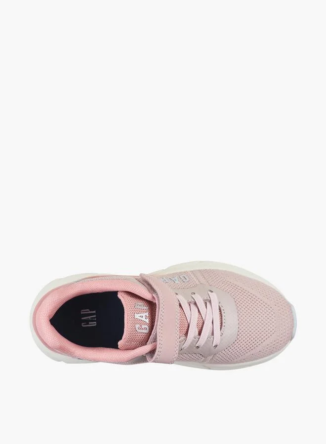 Gap PINK Girls Belmont Hook & Loop Ankle Sneakers for Women | Best Price UAE