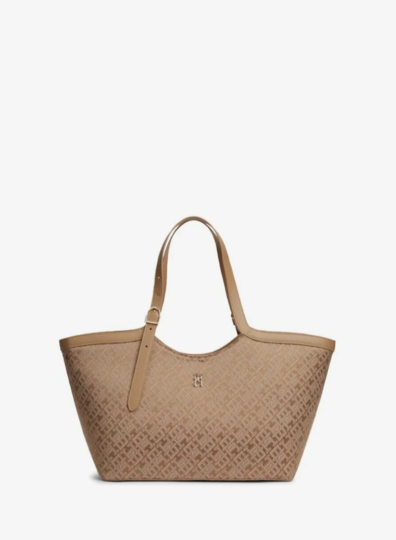TOMMY HILFIGER TH Monogram Jacquard Tote Bag